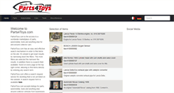 Desktop Screenshot of parts4toys.com