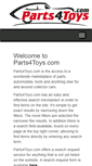 Mobile Screenshot of parts4toys.com